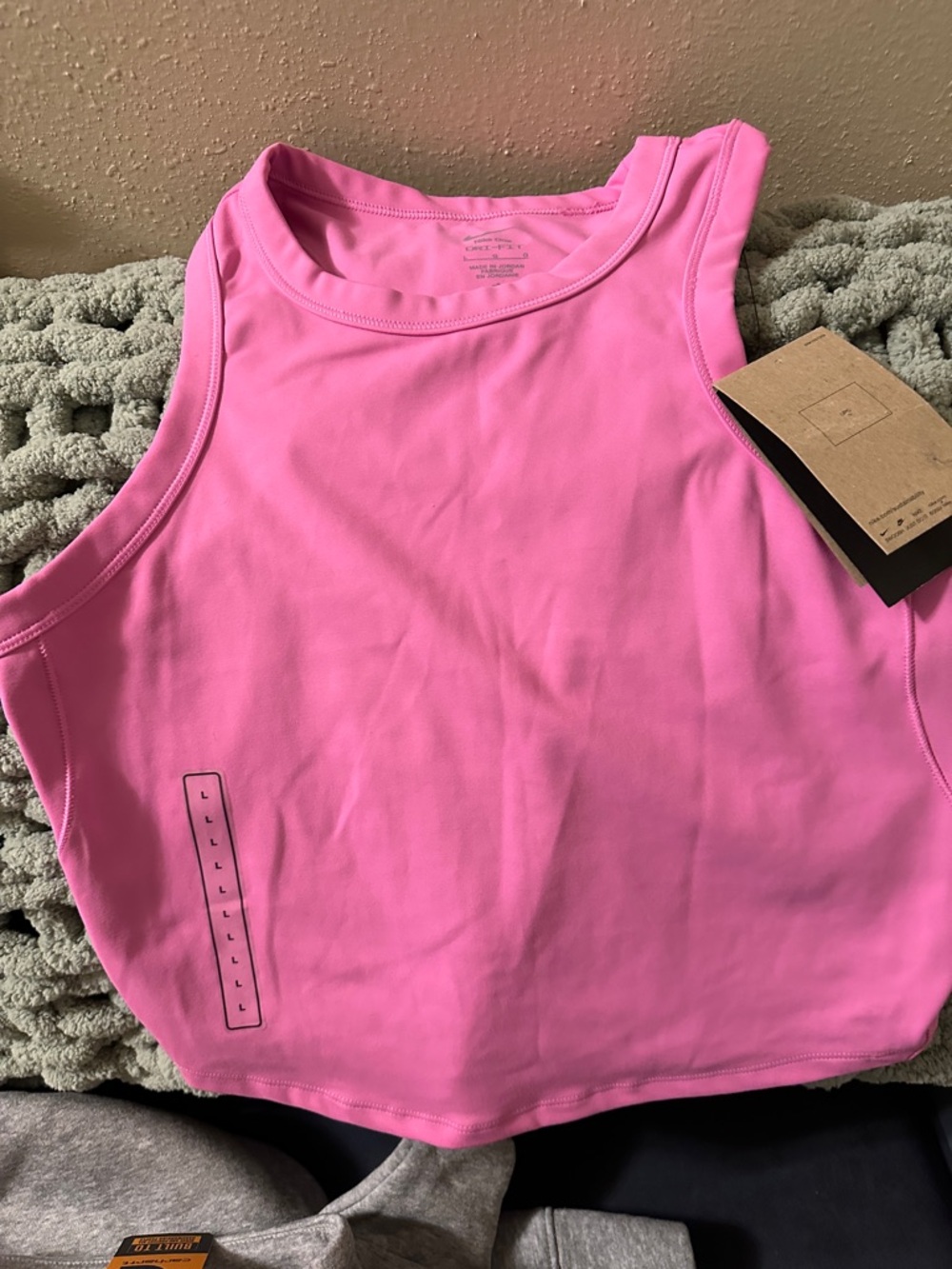 Nike Pink Women's Athletic Tank Top